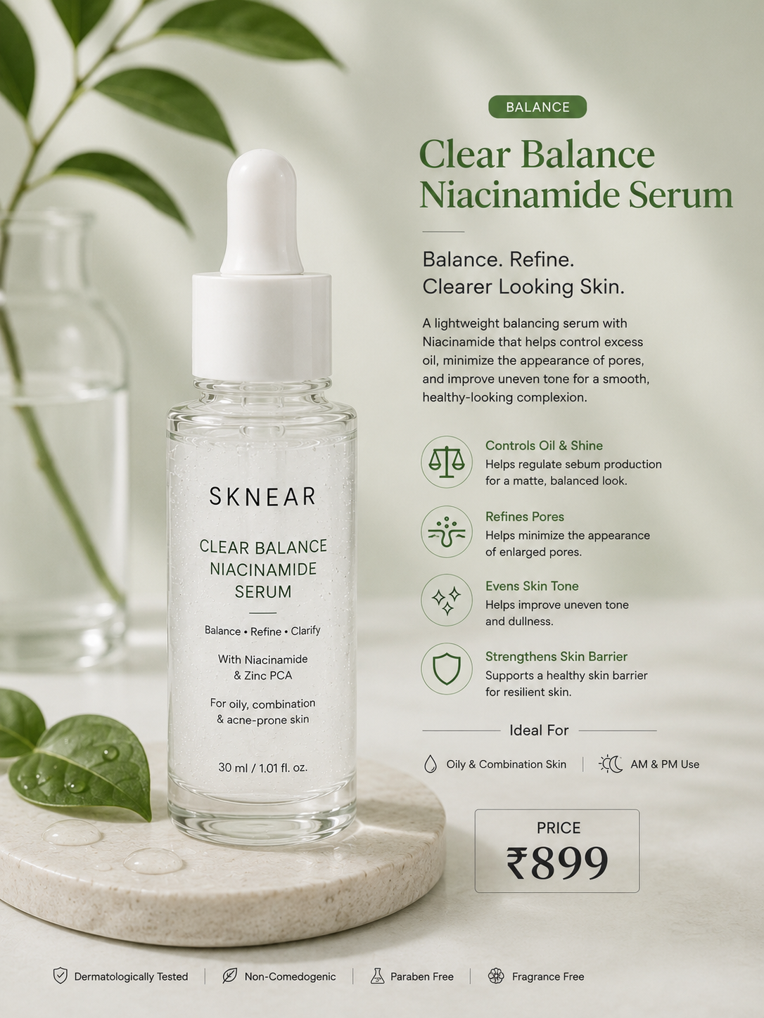 Clear Balance Niacinamide Serum