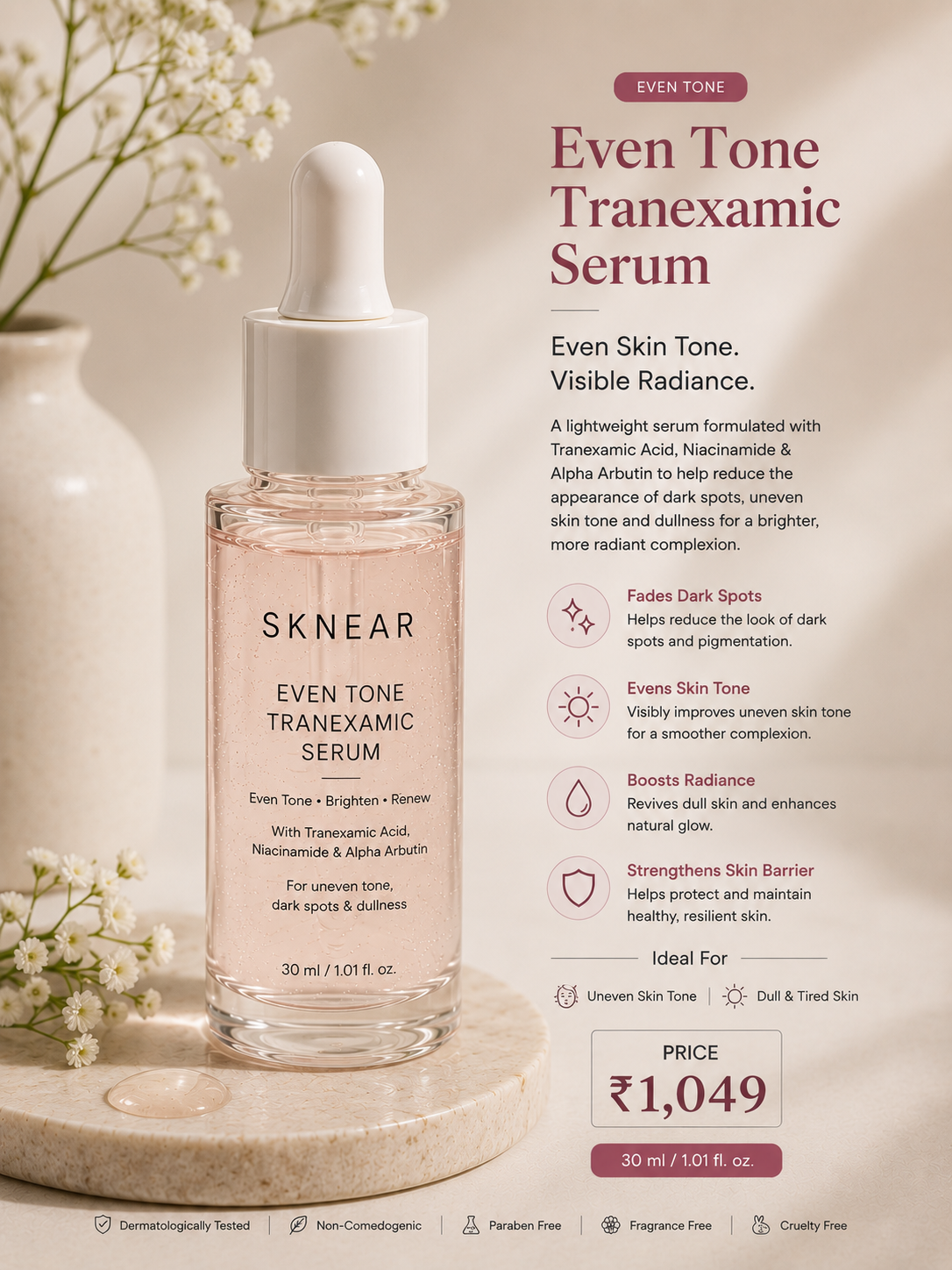 Even Tone Tranexamic Serum
